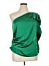 Express 100% Polyester Green Sleeveless Blouse Size XL - photo 1