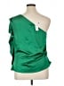 Express 100% Polyester Green Sleeveless Blouse Size XL - photo 2