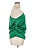 Express 100% Polyester Green Sleeveless Blouse Size XL - photo 4