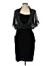 Alyx 100% Polyester Black Cocktail Dress Size 10 - photo 1