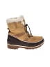 Sorel 100% Leather Tan Boots Size 3 (youth) - photo 1