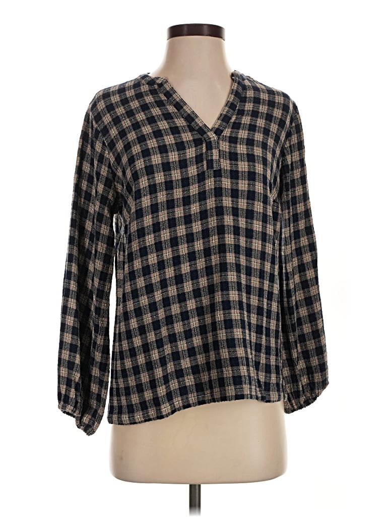 Pre-owned Felina Cardigan Sweater In Brown