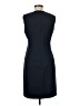 Theory Solid Black Casual Dress Size 8 - photo 2
