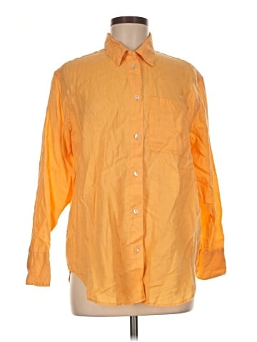 M&S Long Sleeve Button-Down Shirt (view 1)