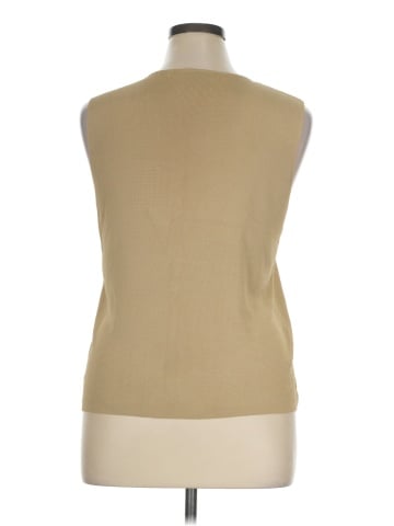 Linda Allard Ellen Tracy Sleeveless Blouse (view 2)