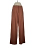 Shinestar Solid Brown Casual Pants Size S - photo 1