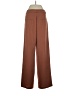 Shinestar Solid Brown Casual Pants Size S - photo 2