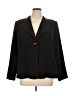 Studio 1 100% Polyester Black Blazer Size 16 - photo 1