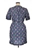 Talbots 100% Cotton Paisley Blue Casual Dress Size XL Petite - photo 2