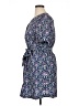 Talbots 100% Cotton Paisley Blue Casual Dress Size XL Petite - photo 5