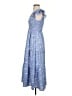 THML 100% Polyester Blue Casual Dress Size S - photo 5