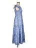 THML 100% Polyester Blue Casual Dress Size S - photo 4