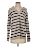 J.Jill Stripes Gray Pullover Sweater Size S (tall) - photo 1