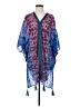Miraclesuit 100% Cotton Blue Kimono Size L - photo 1