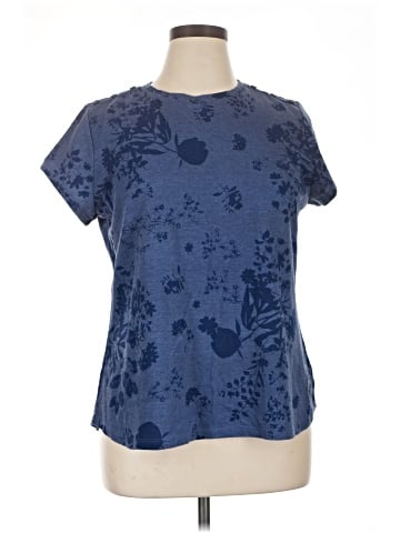 Liz Claiborne Short Sleeve Blouse (view 1)