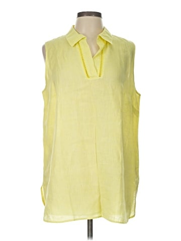 Chico's Sleeveless Button-Down Shirt (view 1)