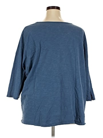 Liz & Me for Catherines 3/4 Sleeve T-Shirt (view 2)