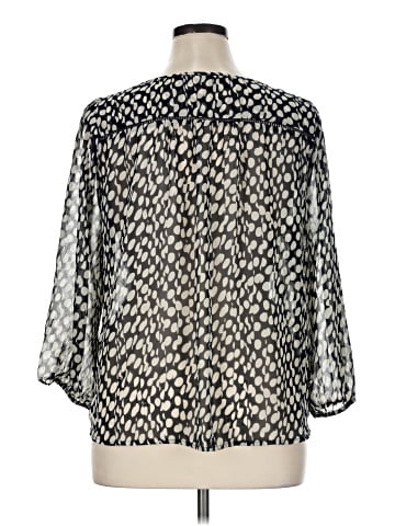 Collective Concepts 3/4 Sleeve Blouse (view 2)