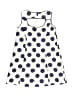 Tahari 100% Polyester Polka Dots Blue Dress Size 5 - photo 2