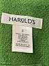 Harold's Tweed Green Wool Blazer Size 2 - photo 6