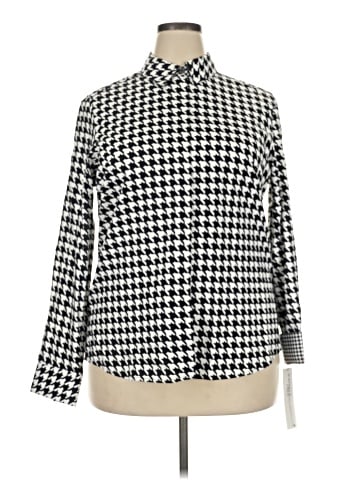 Foxcroft Long Sleeve Blouse (view 1)