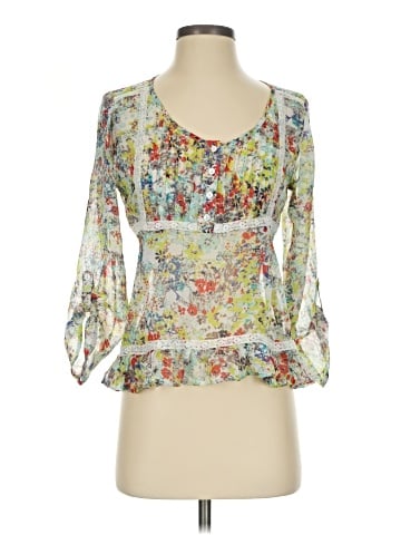 American Rag Cie 3/4 Sleeve Blouse (view 1)