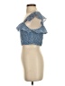 LoveRiche 100% Polyester Blue Sleeveless Blouse Size S - photo 5