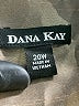 Dana Kay 100% Polyester Metallic Gold Jacket Size 20 - photo 6
