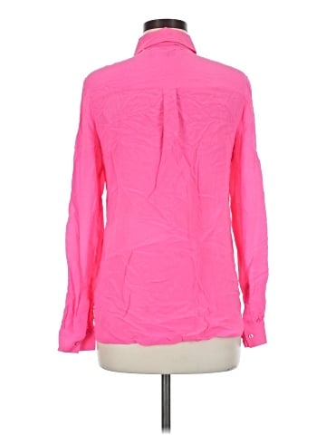 Tinley Road Long Sleeve Silk Top (view 2)