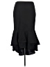 Touch Me Solid Black Formal Skirt Size 1X - photo 1