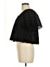 Rails Black Short Sleeve Blouse Size M - photo 5