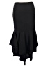 Touch Me Solid Black Formal Skirt Size 1X - photo 2