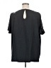 Soft Surroundings Black Short Sleeve Top Size XL - photo 2