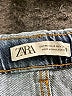 Zara Blue Denim Shorts Size 8 - photo 3