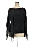 Jennifer Lopez Black 3/4 Sleeve Blouse Size 2X - photo 1