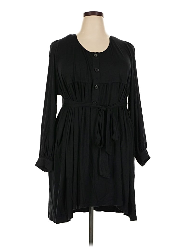 Pre-owned Modcloth Casual Dress In Black
