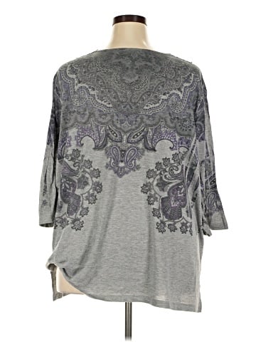 Liz & Me 3/4 Sleeve T-Shirt (view 2)