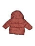 Old Navy 100% Polyester Solid Red Snow Jacket Size 0-3 mo - photo 2
