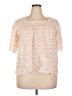 Gap Pink Short Sleeve Blouse Size XXL - photo 1