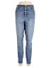 Kut from the Kloth Solid Blue Jeans Size 16 - photo 1