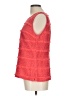 Talbots 100% Polyester Red Sleeveless Blouse Size 10 - photo 5