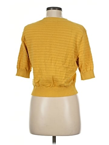 Madewell Textural-Stitch Cotton Sweater (view 2)