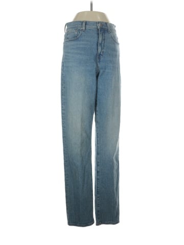 Madewell The Tall '90s Straight Jean in Rondell Wash: Crease Edition (view 1)