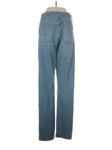 Madewell The Tall '90s Straight Jean in Rondell Wash: Crease Edition (view 2)