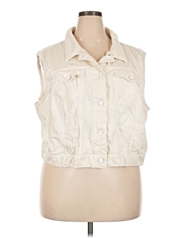 Torrid Denim Vest (view 1)