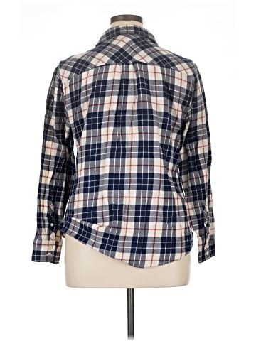 J.Crew Factory Store Long Sleeve Button-Down Shirt (view 2)