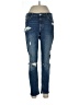 H&M Hearts Blue Jeans Size 10 - photo 1