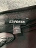 Express 100% Polyester Black Long Sleeve Blouse Size L - photo 4