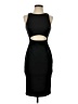 ASOS Solid Black Cocktail Dress Size 4 - photo 1