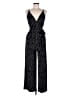 Kaileigh Stars Black Jumpsuit Size M - photo 1